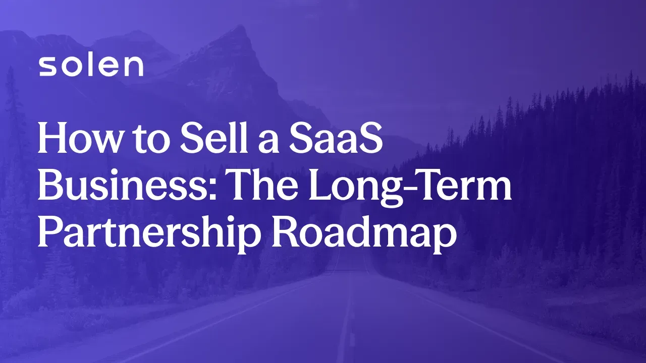 How to Sell a SaaS Business